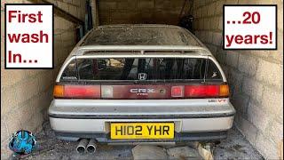 We Jet-washed holes into my Honda CRX... then we polished it!