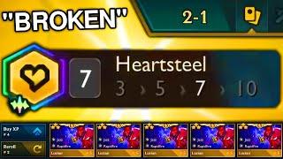 I GOT HEARTSTEEL AT 2-1 "BROKEN NEW STRATEGY" ⭐⭐⭐| TFT SET 10