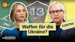 Ukraine-Krieg: Soll Deutschland weiter Waffen liefern? | 13 Fragen | unbubble