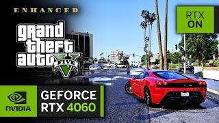 RTX 4060 on GTA 5 Enhanced | 1080p, 1440p with NVIDIA DLSS 4 (+ GTA Online)