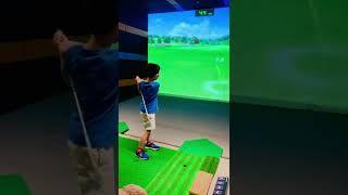 ️ Indoor Screen Golf Simulator #indoorgolf  #screengolf  #golf