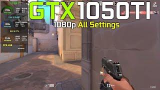 Valorant : GTX 1050Ti - 400FPS? - 1080p All Settings