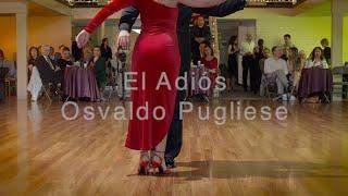 Sandra Martinez & Santiago Sarabia. Dance Tango: El Adios (Osvaldo Pugliese)  at Milonga Gavito...