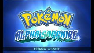 Playing Alpha Sapphire as The Pokémon HeartGold Champion!