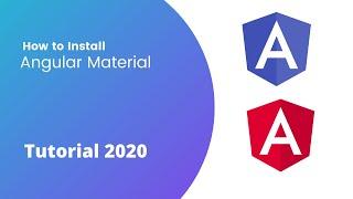 How to install angular material? - 2020 | Angular 9 Tutorial