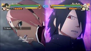 Sasuke Sakura Sarada Combo | NARUTO X BORUTO Ultimate Ninja STORM CONNECTIONS