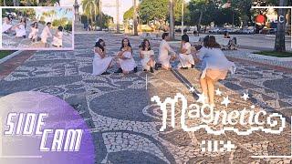 [KPOP IN PUBLIC / SIDE CAM] ILLIT (아일릿) - 'Magnetic' | Dance cover by BlackMoon from Brazil