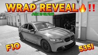 FBO BMW F10 535i INSANE COLOR CHANGE WRAP REVEAL/ NEW WRAP LOOKING ‼️