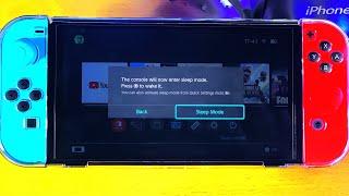 How To Enable Sleep Mode on Nintendo Switch OLED [2 ways]