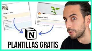  Cómo usar mis PLANTILLAS de NOTION para ORGANIZAR tu VIDA (paso a paso)