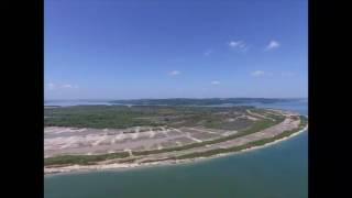 Altamira do Xingu, flight over the Xingu river and islands, 2016, before the Belo Monte dam flooding