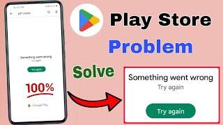 Google play store something went wrong problem solve / Play store Try again solutions