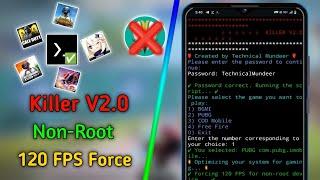 Ultimate Lag Fix with Killer V2 | Force 120 FPS Non-Root | Fix Game Lag | Killer V2 Non-Root Module