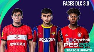 TODAS AS FACES DA DLC 3.0 - PES 2021 | New Faces DLC 3.0