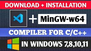 Install & Configure VS Code With MinGW Compiler C/C++ Tutorial Hindi