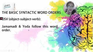 Presentation 5: Basic Syntactic Word Orders of Some Languages