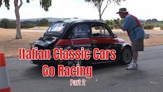 Italian Classic Cars Go Racing | Part 2  (On the Track)