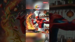 Spiderman is a great Chef️#marvel #spiderman #brawlstars