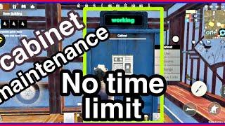 Cabinet Maintenance No time Limit | Last Island Of Survival