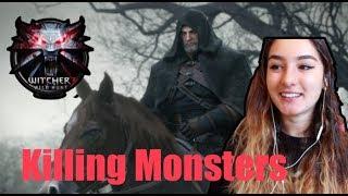 The Witcher 3: Killing Monsters Reaction!