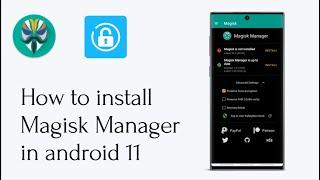 How to install magisk in android 11 | root android 11