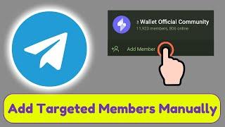 How to add members in Telegram