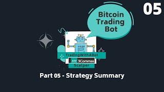 TradingWithABot Scalper - Part 05 - Strategy Summary (Bitcoin Trading Bot, 3Commas Signal)