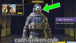 Working Redeem code codm 2024 | Call Of duty Mobile Redeem code | codm Redeem code 2024