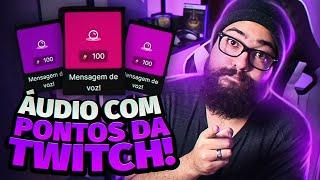 Como colocar mensagem de voz e áudios na sua live!