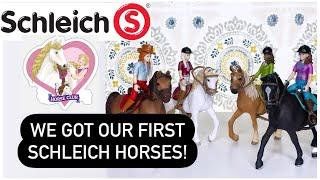 Schleich Horse Club unboxing and review! Do I like them more than Breyer?!