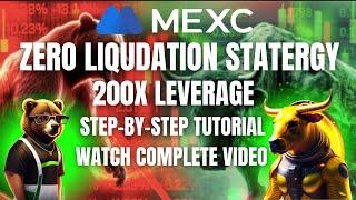 MEXC Exchange Zero Liquidation Statergy | Full Safe Trade Method #cryptotips #cryptogains