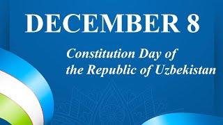Happy Constitution Day of Uzbekistan!     #constitutionday #uzbekistan uz