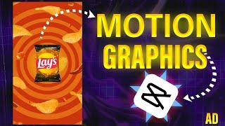 Motion Graphics | Lay's Chips in CapCut (Full Tutorial 2024)