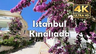 Kınalıada Walking Tour 4K  | Istanbul Princes islands