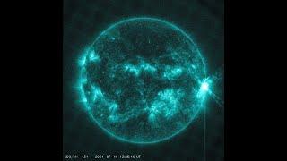 X-Class Flare, No Geomagnetic Storm? | Space Weather Briefing for 7/16/24 | Space Weather Watch