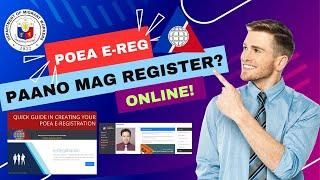 POEA Eregistration Tutorial | Paano gumawa ng Ereg account | Paano mag register sa poea ereg 2024