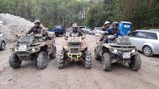 Teil 2 Die Matschi´s mit Stels Guepard 850, Polaris Highlifter und Kymco Maxxer in Langensteinbach