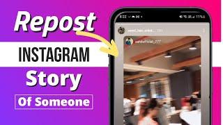 How to Repost Instagram Story