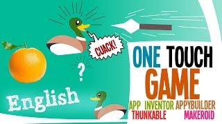 Learn App inventor tutorial  build a one touch game app | android game tutorial | azaotl