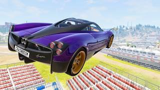 Epic High Speed Car Jumps #280 – BeamNG Drive | CrashBoomPunk