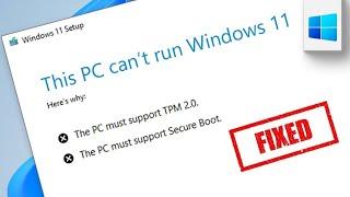 Install  Windows 11 on Lenovo X260. PC must support TPM 2.0 The PC Must support Secure Boost