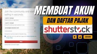 Cara Daftar Shutterstock dan Pembuatan Pajak