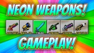 Pixel Gun 3D - Neon Weapon Gameplay!