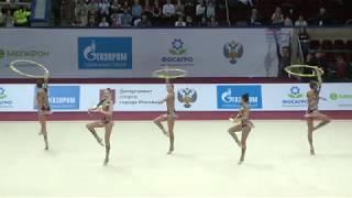 Team Russia - 3 hoops + 2x2 clubs AA GP Moscow 2019  23.45