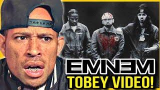 FIRST time SEEING Eminem - Tobey MUSIC VIDEO feat. Big Sean & BabyTron! This goes hard...