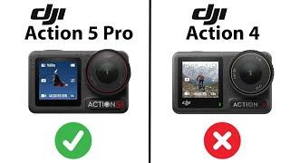 Dji Action 5 Pro VS Dji Action 4