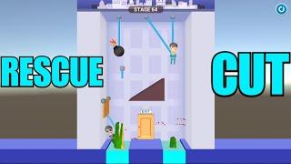 RESCUE CUT - ROPE PUZZLE || NEW LEVELS 2020 | GAMERZ TOPER