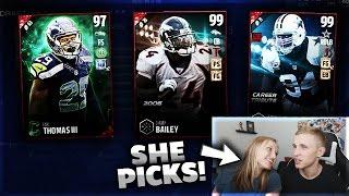 THE SEXIEST DRAFT! BELLA DECIDES! Madden 17 Draft Champions Challenge