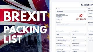 How to Create and Download a Packing List Template for Brexit