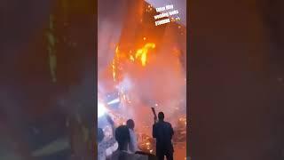 Fire Breaks Out at a Wedding in Lagos